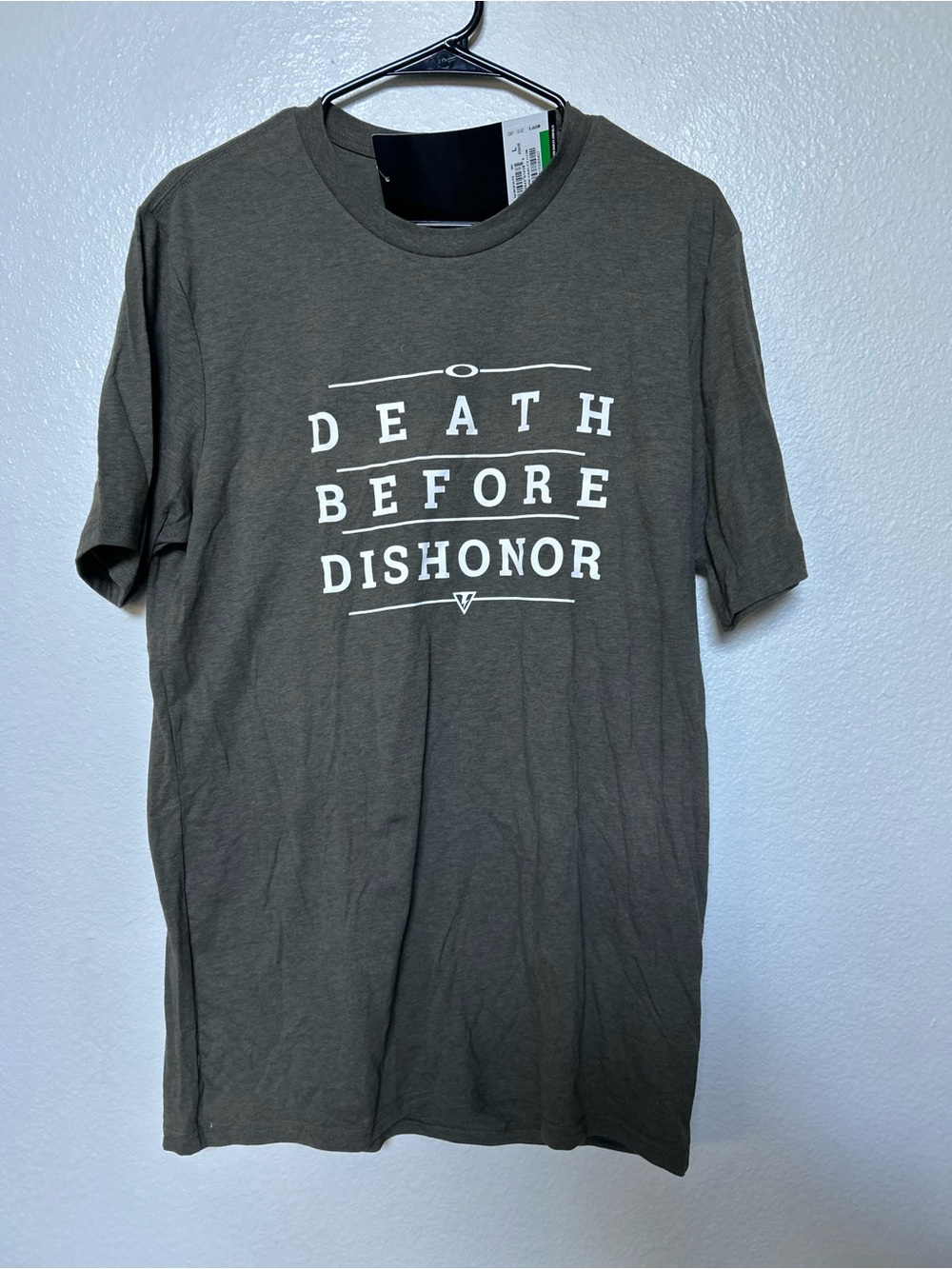 Oakley Men’s Military Inspired Death Before Dishonor Tee Size L